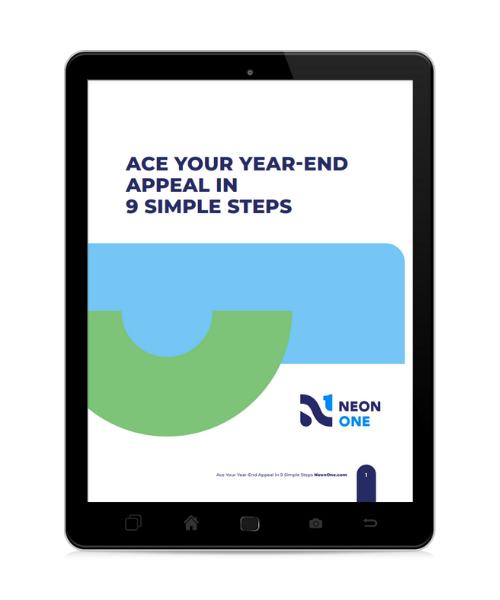 ace your year-end appeal in 9 simple steps: ipad cover
