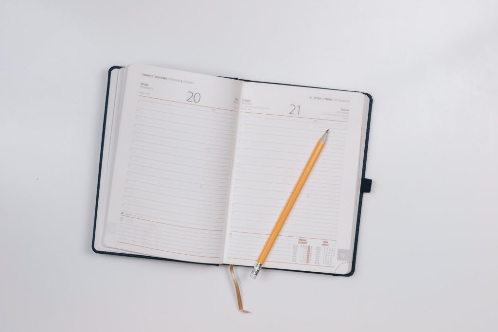 Journal to indicate nonprofit project management