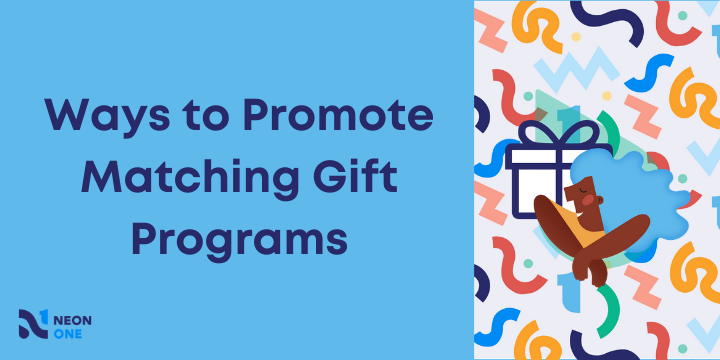 ways to promote matching gift programs