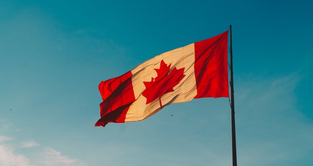 Canada Flag, to celebrate GivingTuesday Canada