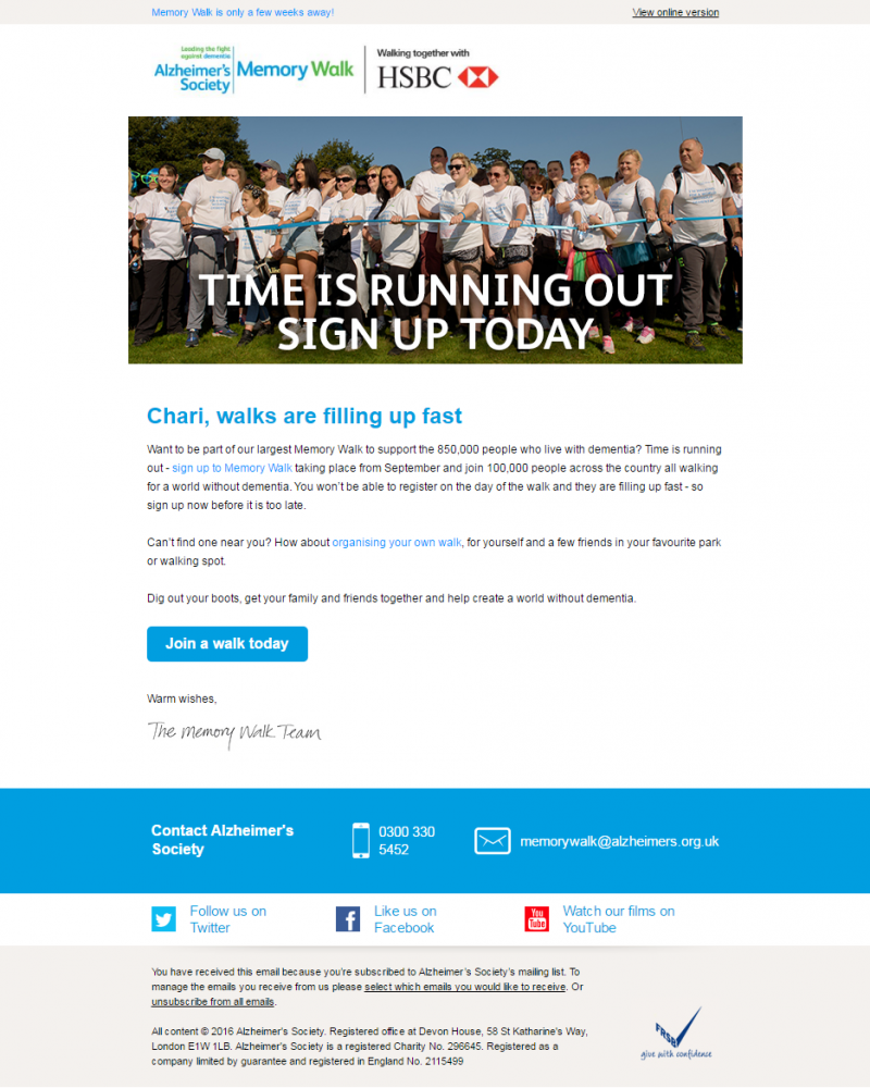 6 Effective Nonprofit Fundraising Email Newsletter Examples