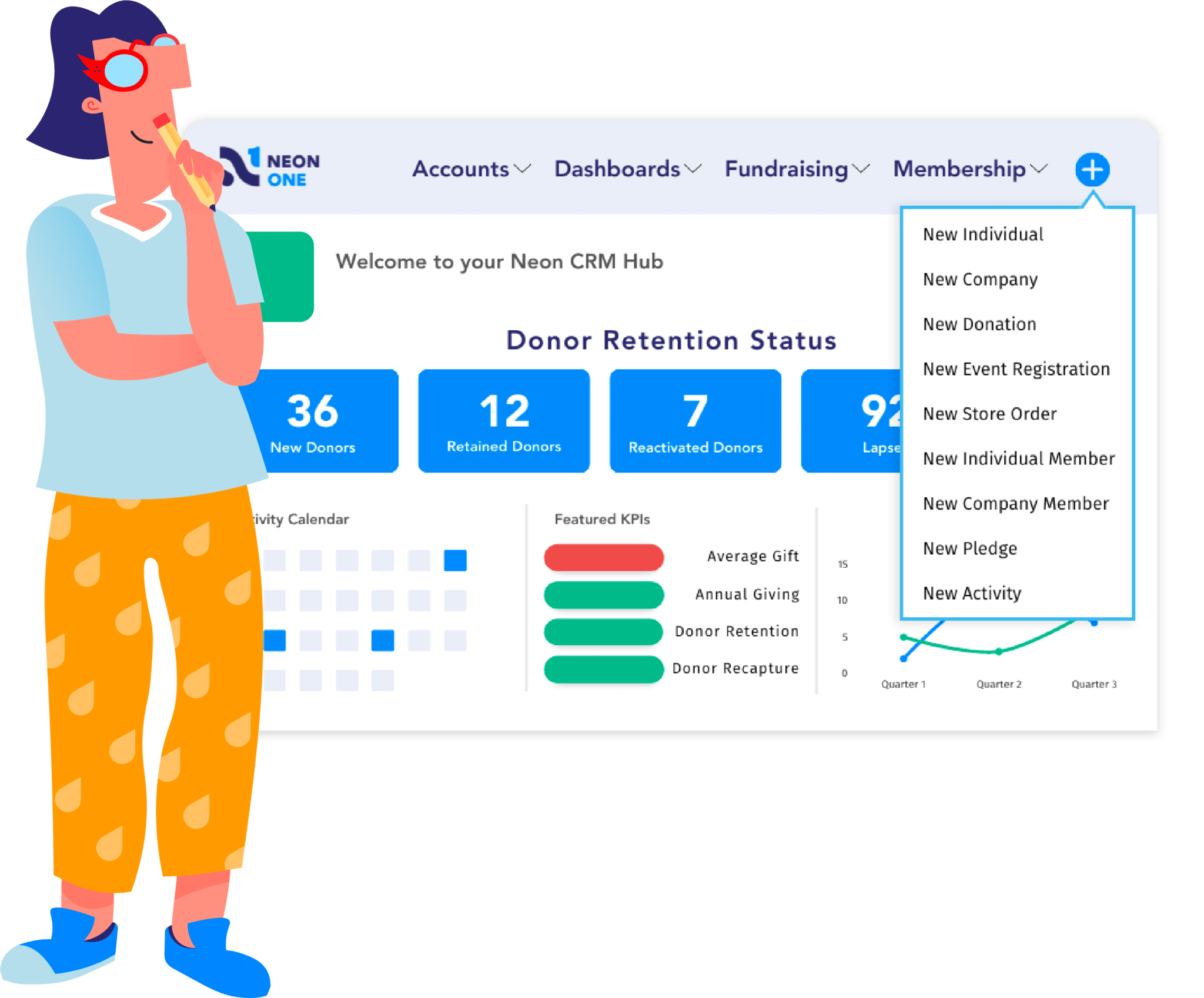 CRM Software for Nonprofits Neon One