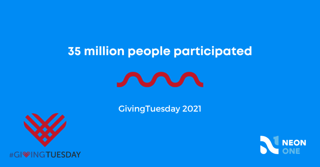givingtuesday statistic: 35 million people participated