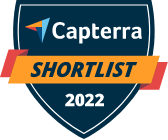 Awarded Capterra Shortlist Award 2022