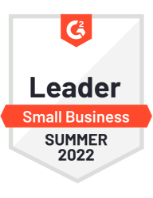 Awarded G2 Summer 2022 Small Business Leader