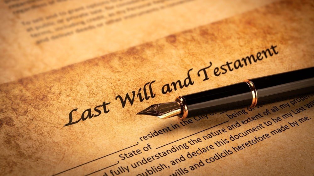 Donors can include legacy gifts for nonprofits in their wills or estate plans. In the above picture, a pen is positioned over a document titled “Last Will and Testament.”