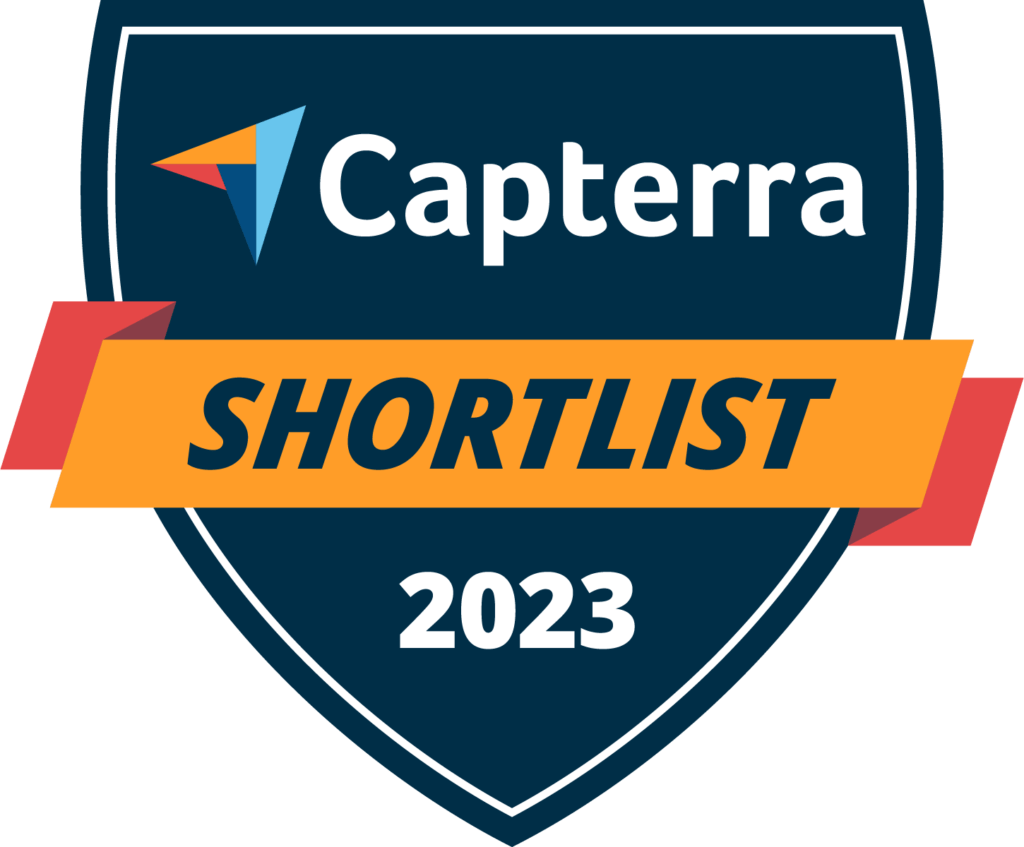 Capterra Shortlist Winner Badge 2023