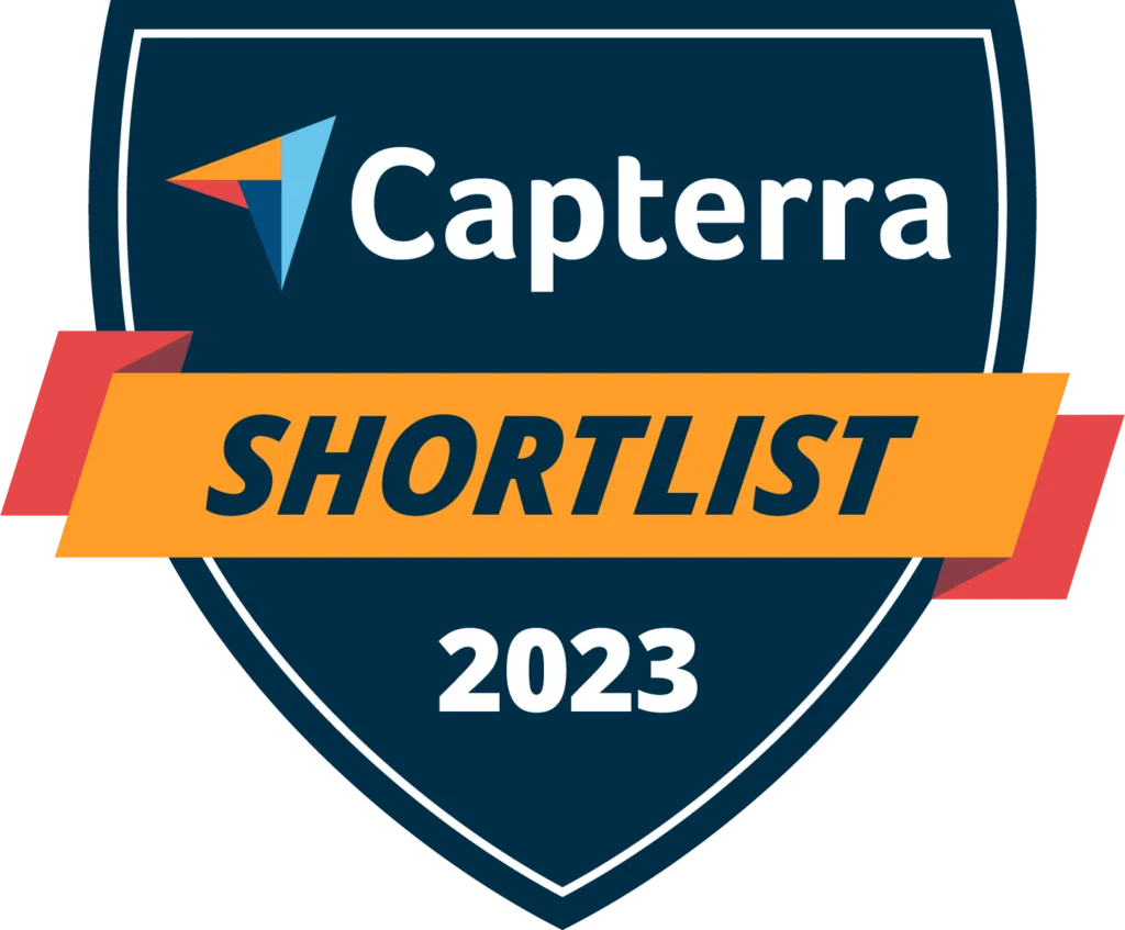 Capterra Shortlist Winner Badge 2023
