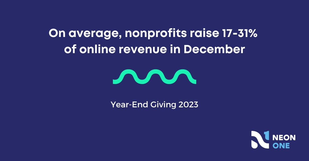 Year-End Giving Statistics Every Fundraiser Should Know For 2023 - Neon One